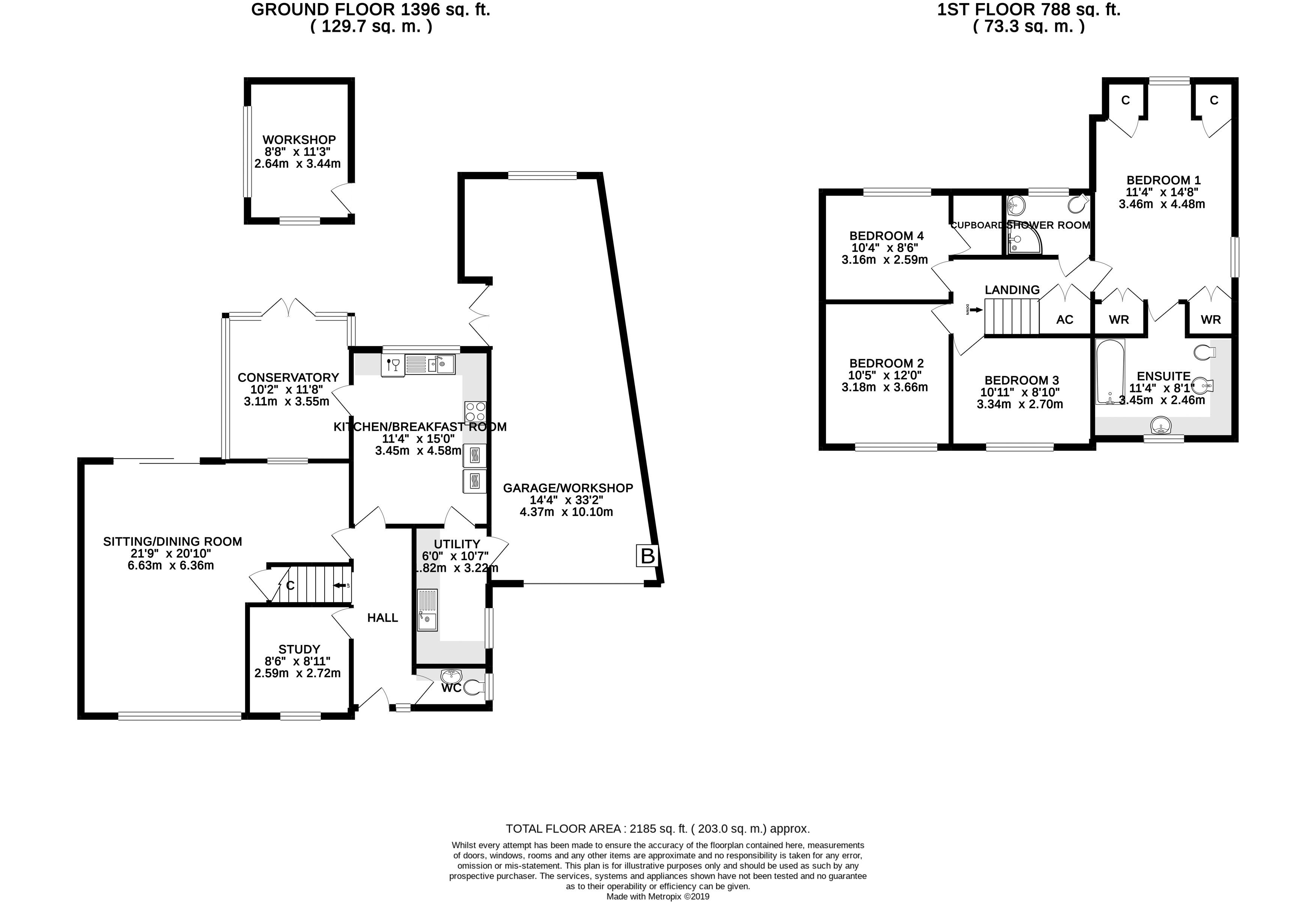 Moreton House floor plan